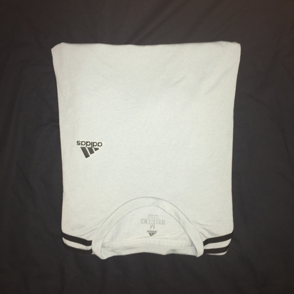 Light Blue/Black Adidas T-Shirt